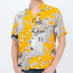 Casual Wear <b>Men</b> Hawaiian <b>T</b> <b>Shirt</b> Top Trend Anti Wrinkle Hot Selling High Quality <b>Summer</b> Custom Logo/Color <b>Men</b> Hawaiian <b>T</b> <b>Shirt</b> - Product Image 6