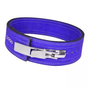 New Custom Heavy Duty Soft Lever Powerlifting <b>Belt</b> 10mm/13mm Adjustable Leather Non-Slip Body Building Weightlifting <b>Belt</b> OEM - Product Image 6