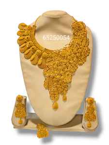 สร้อยคอเพชรทรงอินฟินิตี้แบบหนามเตย ชุบทอง 6 กรัม สำหรับงานหมั้นและงานแต่งงานของผู้หญิงแอฟริกัน ยี่ห้อ AWAIS HOUSE สไตล์ฮิปฮอป - Product Image 4