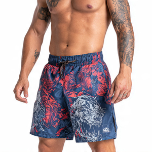 Pantalones Cortos de Kickboxing, Pantalones Cortos de Muay Thai, Pantalones Cortos de MMA Sublimados, Pantalones Cortos de Compresión para Entrenamiento de Lucha y Grappling - Product Image 5