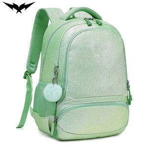 Mochila escolar brillante y moderna para niñas, con gran capacidad, para el club de porristas, con cremallera. - Product Image 5
