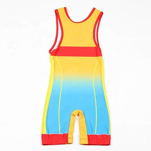Singlet de Lucha Libre para Hombre de Alta Calidad y Bajo Precio – Diseño Sublimado Personalizado, Ropa Deportiva para Gimnasio y Combate Hecha en Pakistán - Product Image 3