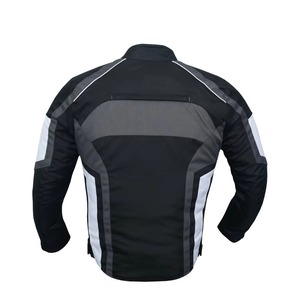 Veste de moto pour homme de qualité supérieure pour la course hivernale, imperméable, respirante, en textile Cordura 360g, manches longues, personnalisable - Product Image 4