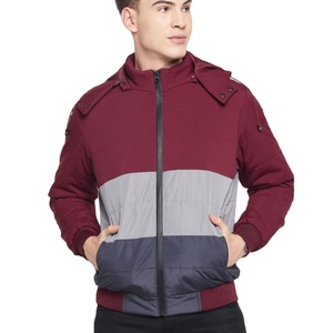 แจ็กเก็ตนักบอมเบอร์ผ้าฝ้าย100% สำหรับผู้ชาย - Product Image 1