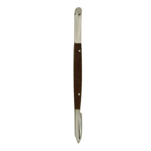 Cuchillo de cera Lessman de calidad premium, 13 cm, mango de madera, acero inoxidable, instrumento de tallado de cera para laboratorio dental, protésico - Product Image 6