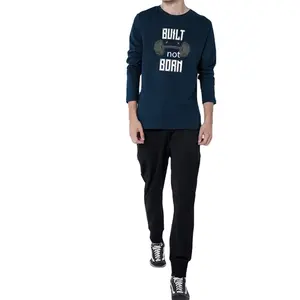 Wholesale Male Gym T shirts Sportswear Custom Cotton Spandex Running T Shirts