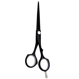 Custom Logo Stainless Steel Small Barber <b>Scissors</b> for Beauty Affordable Straight Blade for Mustache and <b>Beard</b> Cutting Barber - Product Image 1