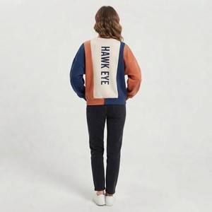 HAWK EYE SPORTS Sudadera y Pantalones de Forro Polar sin Forro para Mujer, Estilo Urbano, Cuello Redondo, Hombros Caídos, Transpirable, 360g, Colección Otoño/Invierno - Product Image 5
