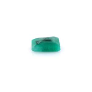 Certified Lab-Created Emerald Loose Gemstone Brilliant Cut 3.7 Carat 20mm & 16mm Diameter Wholesale Quality - Product Image 3