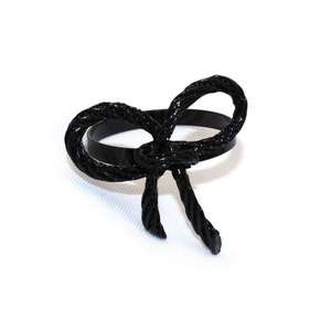 Anillo de Servilleta de Lujo con Flor Dorada, Decoración de Mesa para Bodas, Hoteles, Banquetes y Fiestas - Product Image 3