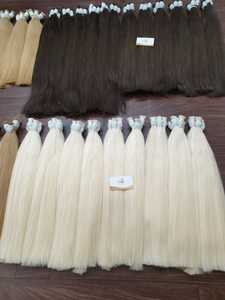 2024 Volos pour Ombre Colors Remy Extensions de cheveux de couleur claire paquet de cheveux vietnamiens en vrac matière première prix de gros - Product Image 6