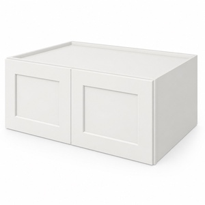 Private Label 36 x 15 Inch Kitchen <b>Wall</b> <b>Cabinet</b> <b>White</b> Shaker 24 Inch Deep RTA OEM Vietnam Manufacturer - Product Image 2