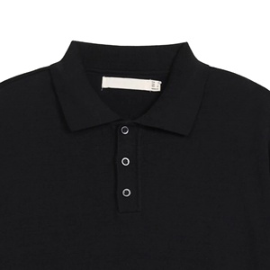 2025 nouvelle arrivée hommes bloc impression pour polo dans toutes les couleurs décontracté 350Gsm toile T-Shirts OEM ODM prix de gros - Product Image 2