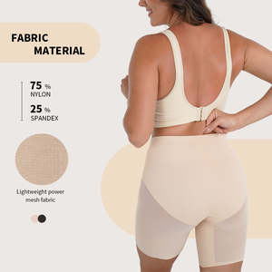 Shorts de sport sans couture Nesta, séchage rapide, en spandex et nylon, respirants, avec maille, pour femmes - Product Image 3