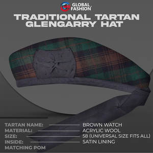 Casquette écossaise Glengarry en laine acrylique durable pour un confort et un style durables 2026 - Product Image 3