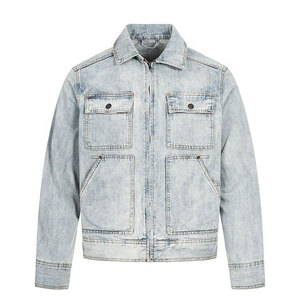 Casual Wear <b>Men</b> Jeans <b>Jacket</b> For sale Online Top Quality <b>Light</b> Weight Jeans <b>Jacket</b> For <b>Men</b> Use - Product Image 1