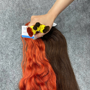 Extensiones de Cabello Humano Natural Ondulado y Liso en Varios Colores, Proveedor de Cabello de Venta Caliente - Product Image 2
