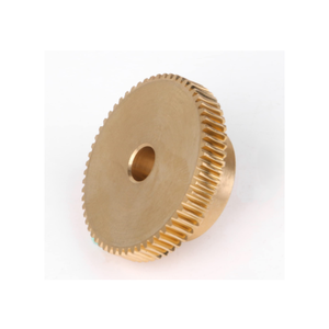 Engranaje Cónico de Bronce y Aluminio de Alta Precisión, Estándar SAE, Mecanizado CNC Personalizado, para Aplicaciones de Transmisión Industrial - Product Image 1