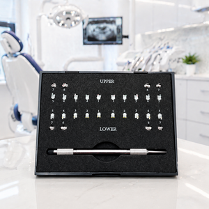 Brackets de Cerámica Pasivos Autoligables Snowy para Ortodoncia, Transparentes, Estéticos, Baja Fricción, Alta Resistencia, Uso Dental, Manual - Product Image 3