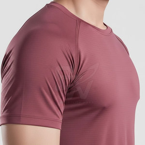 <b>Men</b> Active Gym Wear T-Shirt <b>Stretch</b> Performance Sports Tee For Workout Training Running Fitness And Casual Wear - Product Image 5