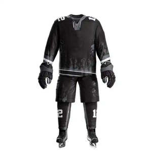 Uniforme de Hockey sobre Hielo 2026, Uniformes de Hockey sobre Hielo de Primera Calidad con Personalización, Precio Razonable, Diseño de Logotipo Personalizado, Servicio OEM - Product Image 3