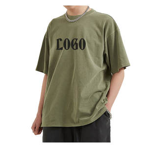 เสื้อยืดแขนยาวผู้ชายทรงหลวมสไตล์ทางการ ผ้าฝ้าย 100% ราคาขายส่ง ไซส์ใหญ่สำหรับผู้ใหญ่ - Product Image 5