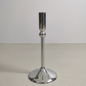 Candelabro Moderno de Metal Negro Mate, Elegante Estilo Nórdico, Candelabro de Una Sola Vela para Decoración de Mesa de Boda y Centro de Mesa - Product Image 4