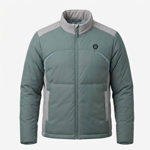 Chaqueta Acolchada de Alta Calidad para Hombre, Ropa de Invierno Cálida con Cierre, Perfecta para Uso Diario y Clima Frío. - Product Image 1