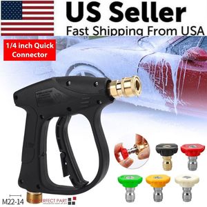 1/4 \ "idropulitrice pistola 4000 PSI breve bacchetta Spray in schiuma per autolavaggio con ugello - Product Image 4