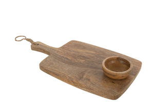 Tabla de Cortar Decorativa de Madera de Mango para Cocina y Servicio al Mejor Precio al por Mayor - Product Image 3