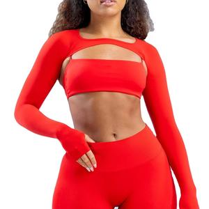 Conjuntos de Yoga de 2 Piezas con Logotipo Personalizado para Mujer, Ropa de Entrenamiento, Conjuntos de Fitness para Gimnasio, Ropa Deportiva, Traje de Yoga y Fitness para Mujer - Product Image 6