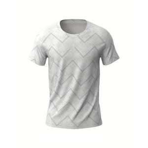 T-shirt de compression imprimé avec logo personnalisé, UV, blanc, rashguard MMA, rashguard sublimé BJJ, rashguard de surf, short en spandex, vêtements de sport pour adultes, hommes - Product Image 6