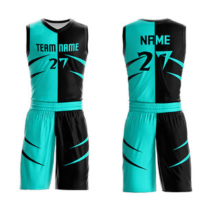 Uniforme de Baloncesto Sublimado con Diseño de Color Personalizado de Fábrica, Uniforme Deportivo Profesional para Partidos - Product Image 1