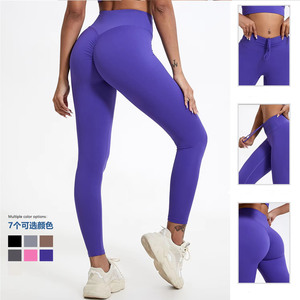 Leggings de Yoga para Mujer al por Mayor con Logotipo Personalizado, Transpirables, Cómodos, Elásticos, Ropa de Gimnasio, Nueva Colección en Oferta - Product Image 4