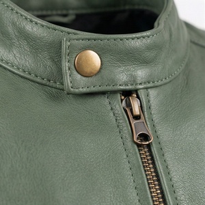 Veste en cuir de motard NAI-0498A, veste de mode, vêtement de protection pour la conduite à moto, vêtement d'extérieur ventilé, couleur personnalisée - Product Image 4