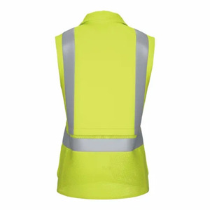 Chaleco de Seguridad Reflectante de Alta Visibilidad con Múltiples Bolsillos, Cierre de Cremallera y Diseño de Malla para Trabajo al Aire Libre, Venta al Por Mayor - Product Image 2