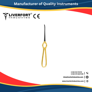 TOP Quality Capener Lamina Gouge 24cm / 9.25" 6mm Black/Gold <b>Neurosurgery</b>, Orthopedics Surgery German Steel Surgical <b>Instruments</b> - Product Image 6