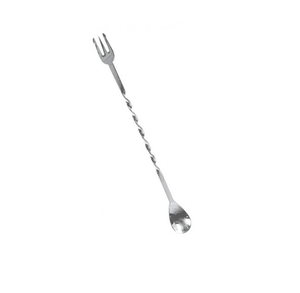 Cuillère de bar en acier inoxydable avec long manche torsadé, outil de barman, cuillère de bar en acier inoxydable pour les fêtes - Product Image 4