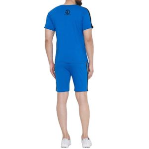 2025 ensemble de lutte tricoté pour hommes personnalisés T-shirts + shorts Sublimation complète imprimé 2 pièces ensemble international - Product Image 3
