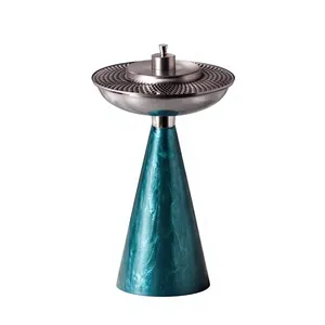 Quemador de incienso de resina y madera de sándalo hecho a mano, estilo marroquí, difusor de aromaterapia, ecológico, incienso indio. - Product Image 2