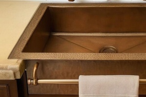 copper sink luxury bathroom fixture copper washbasin premium home solution copper <b>basin</b> high end interior product copper sink - Product Image 4