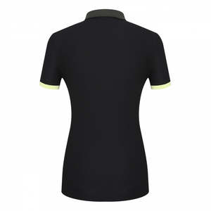 เสื้อโปโลพรีเมียมสำหรับผู้หญิง ขายส่ง OEM ปักโลโก้ตามสั่ง เสื้อโปโลผ้าคอตตอนปิเก้ สำหรับเล่นกอล์ฟและชุดทำงาน - Product Image 4