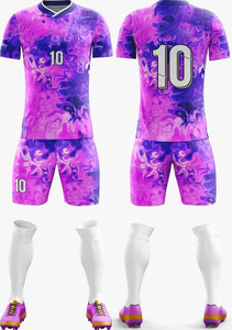 Uniforme d'entraînement de football américain pour femmes Captens LLC, toutes saisons, motif imprimé, origine américaine, tissu extensible confortable - Product Image 5