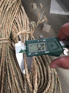 100% จากหญ้าทะเลแบบบิดงอ5/6มม. สำหรับงานหัตถกรรมทางการเกษตรทำจากเวียดนาม - Product Image 6