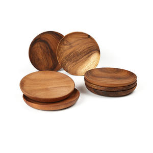 UO Ensemble de Plats en Bois d'Acacia de Haute Qualité pour Servir des Snacks, des Apéritifs et des Noix, Vente en Gros Industrielle OEM/ODM Personnalisée, Inde - Product Image 1