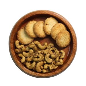 Decorative Wooden Bowl for Home Centre piece Fruit <b>Display</b> <b>Table</b> Styling and Aesthetic Interior Decor - Product Image 3