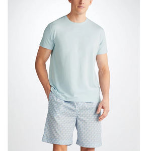 Camiseta Formal de Manga Corta con Cuello Redondo para Hombre BlanqWear, Ajuste Holgado, 100% Algodón Premium de 280g, Antibacteriana, de Secado Rápido - Product Image 5