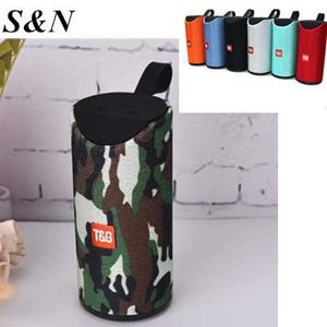 T&G Portable <b>Bluetooth</b> <b>Speaker</b> Red Blue Checkered Pattern <b>With</b> Carrying Strap For Outdoor Use - Product Image 3
