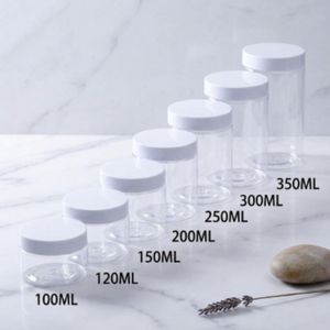 Pot rond transparent en PET de 280 ml – Emballage cosmétique avec couvercle à vis pour crème et bougie – Fabricant vietnamien - Product Image 2