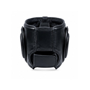 Leather Breathable Lightweight Adjustable Boxing <b>Head</b> Guard with Custom Design for Boxing and MMA <b>Training</b> - Product Image 4